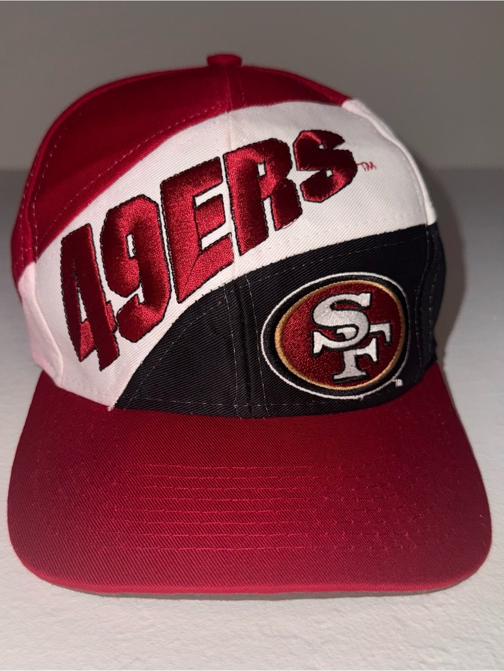 San Fransisco 49ers Game Day NFL Logo7 Snapback Cap 1990's Vintage New Deadstock
